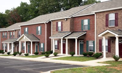 townhomes in a townhome community